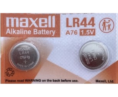 Pin Alkaline Maxell LR44